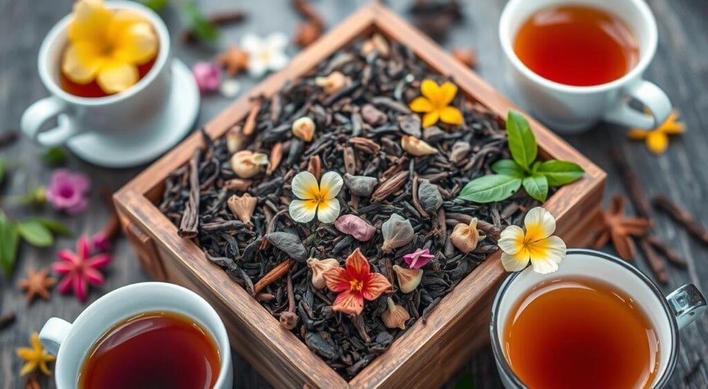 black tea flavors