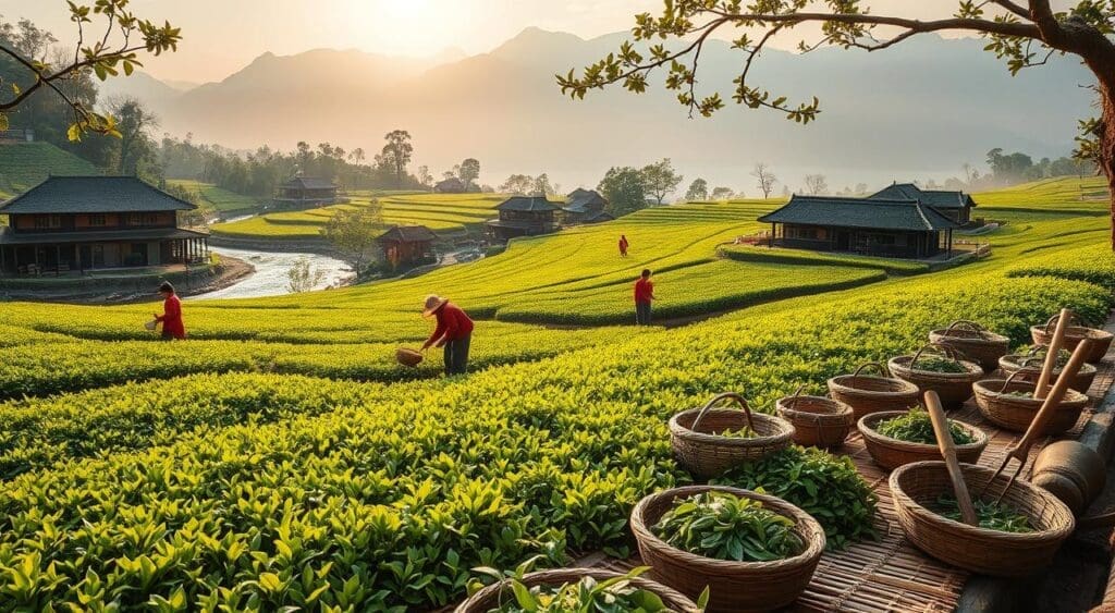 tea processing